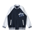 CPort Flex “Where You From?” School Pride Varsity Jacket – Savannah High Bluejackets Edition