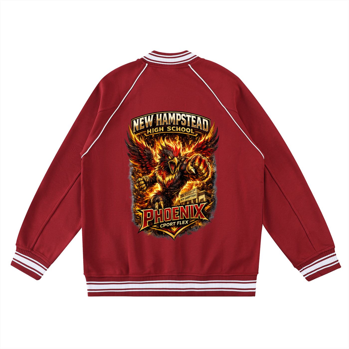 New Hampstead High School Phoenix Varsity Jacket