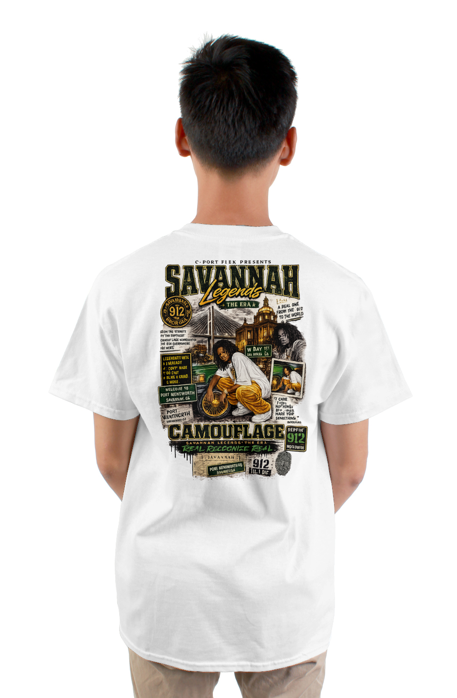 Savannah Legends: Camouflage (White)