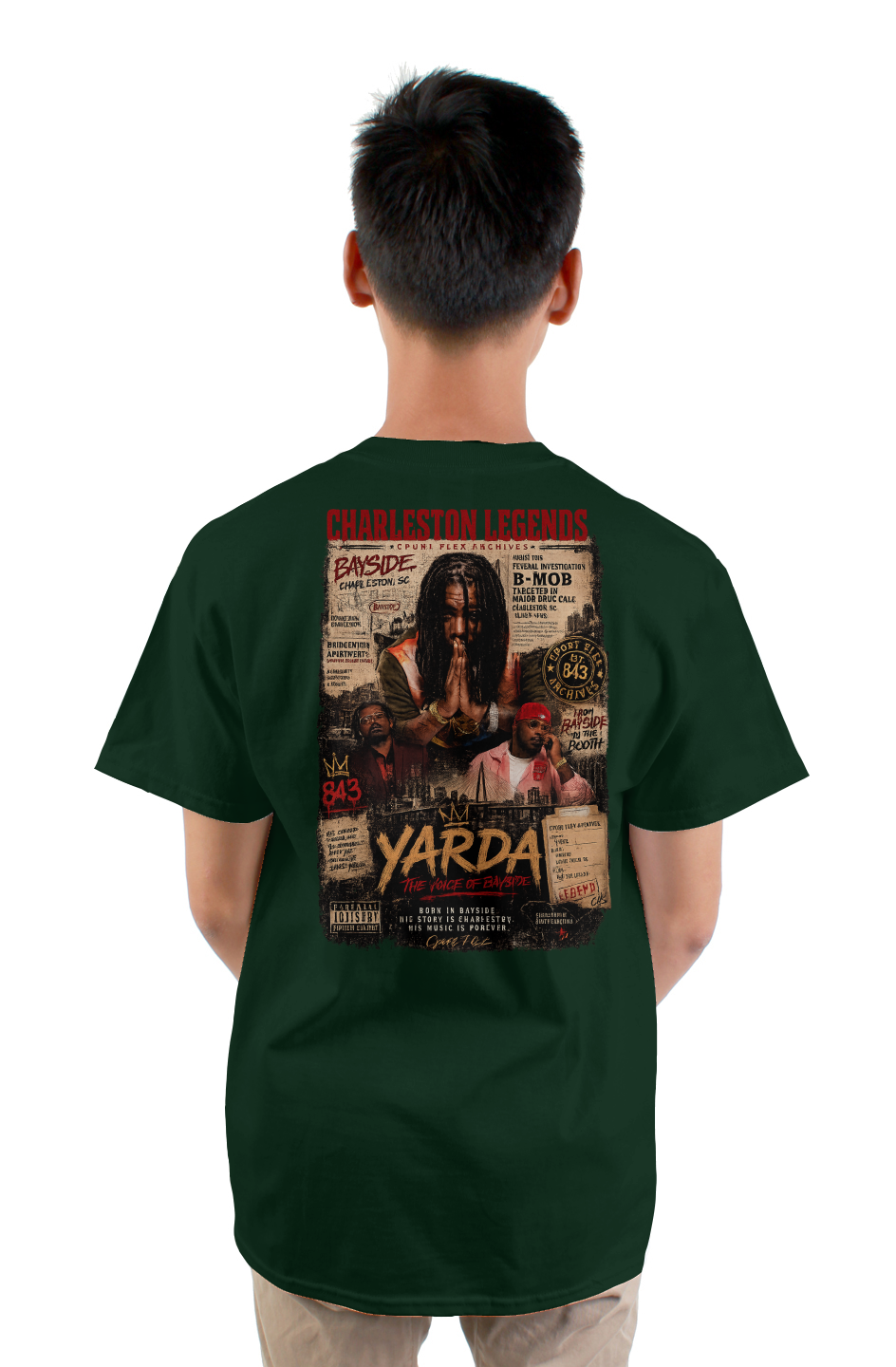 Charleston Legends: Yarda Edition (Red/Forest Gree