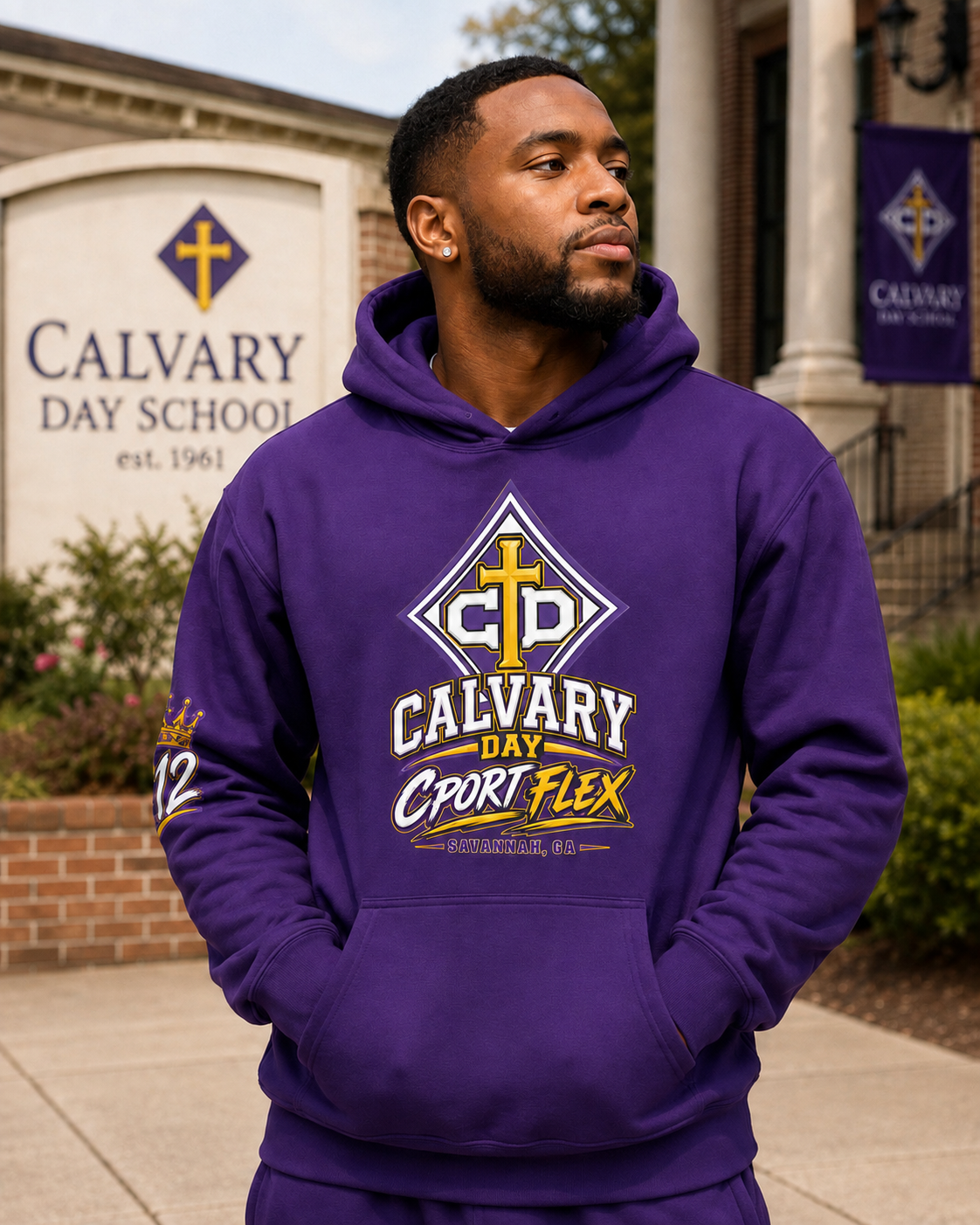Calvary Day CPort Flex Unisex Hoodie