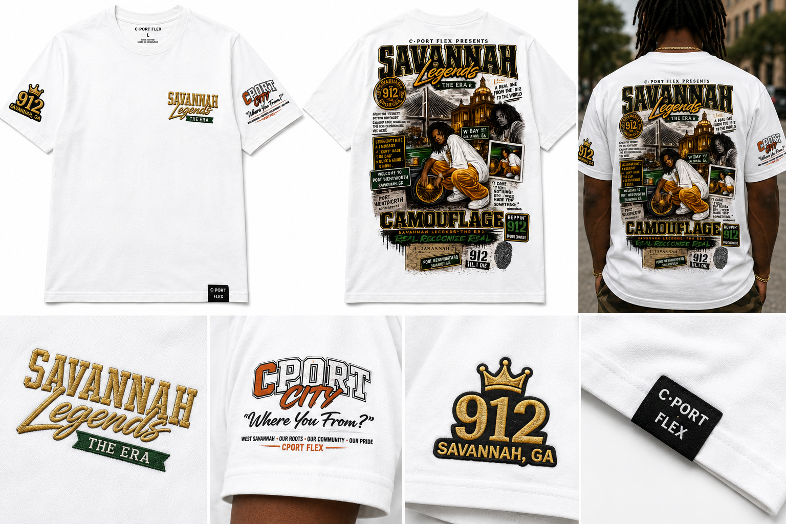 Savannah Legends: Camouflage (White)