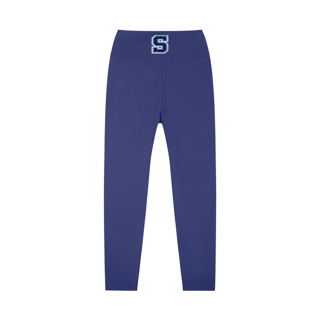 Savannah High Blue Jackets Women’s Performance Leggings – CPort Flex Collection