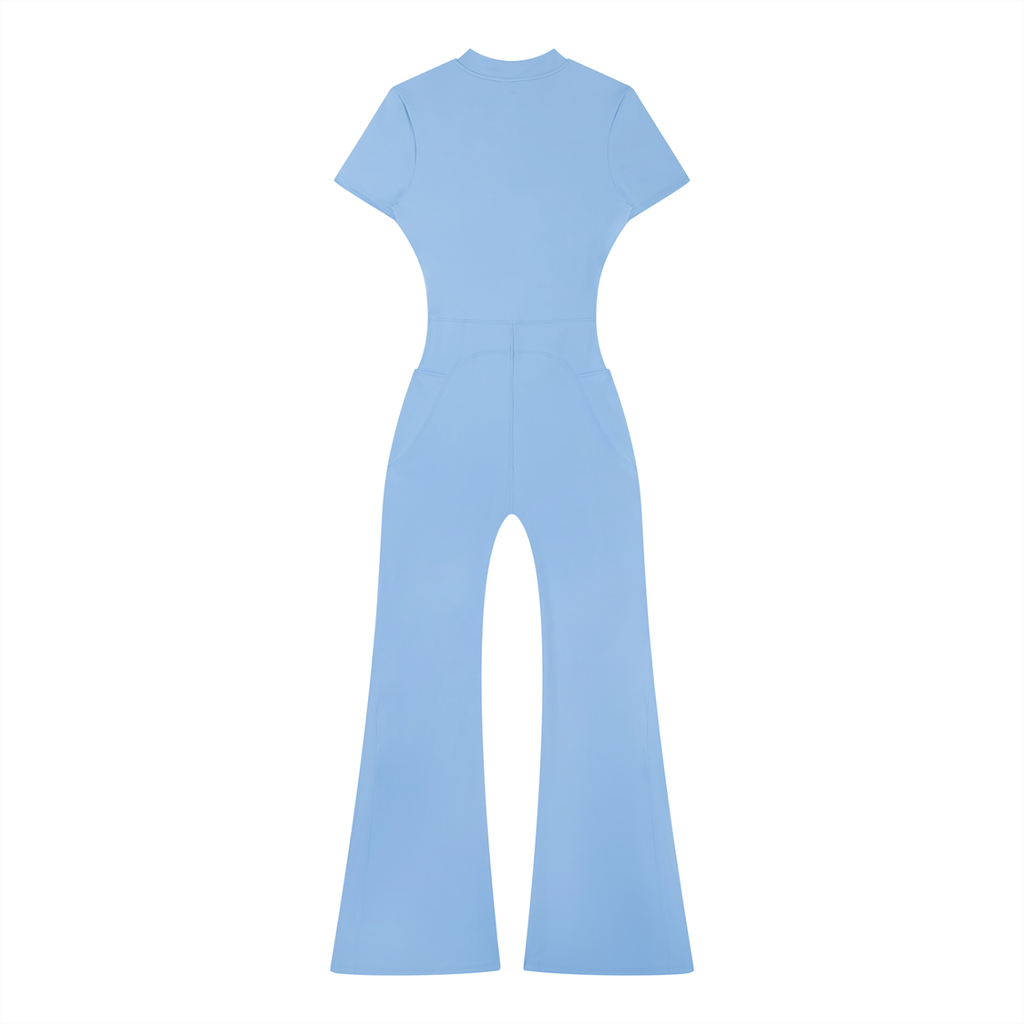 Savannah High Blue Jackets Women’s Performance Jumpsuit – CPort Flex Collection