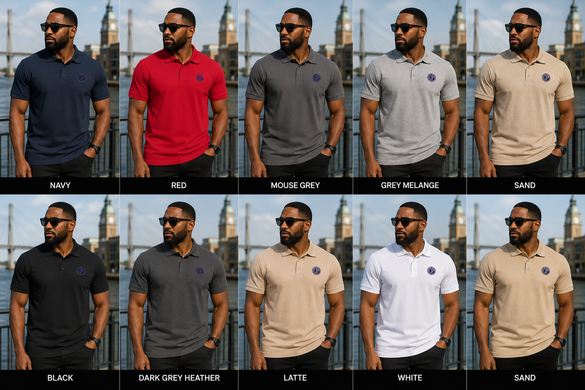 Signature “CP” Embroiled Premium Pique Polo