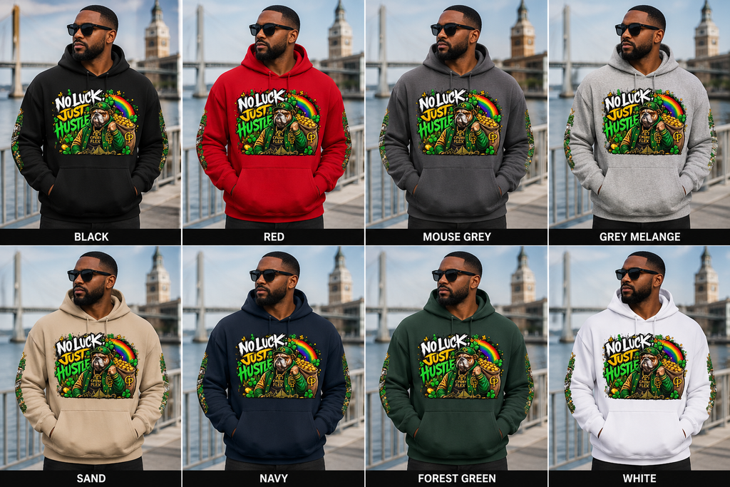 C-Port Flex No Luck, Just Hustle™ Hoodie