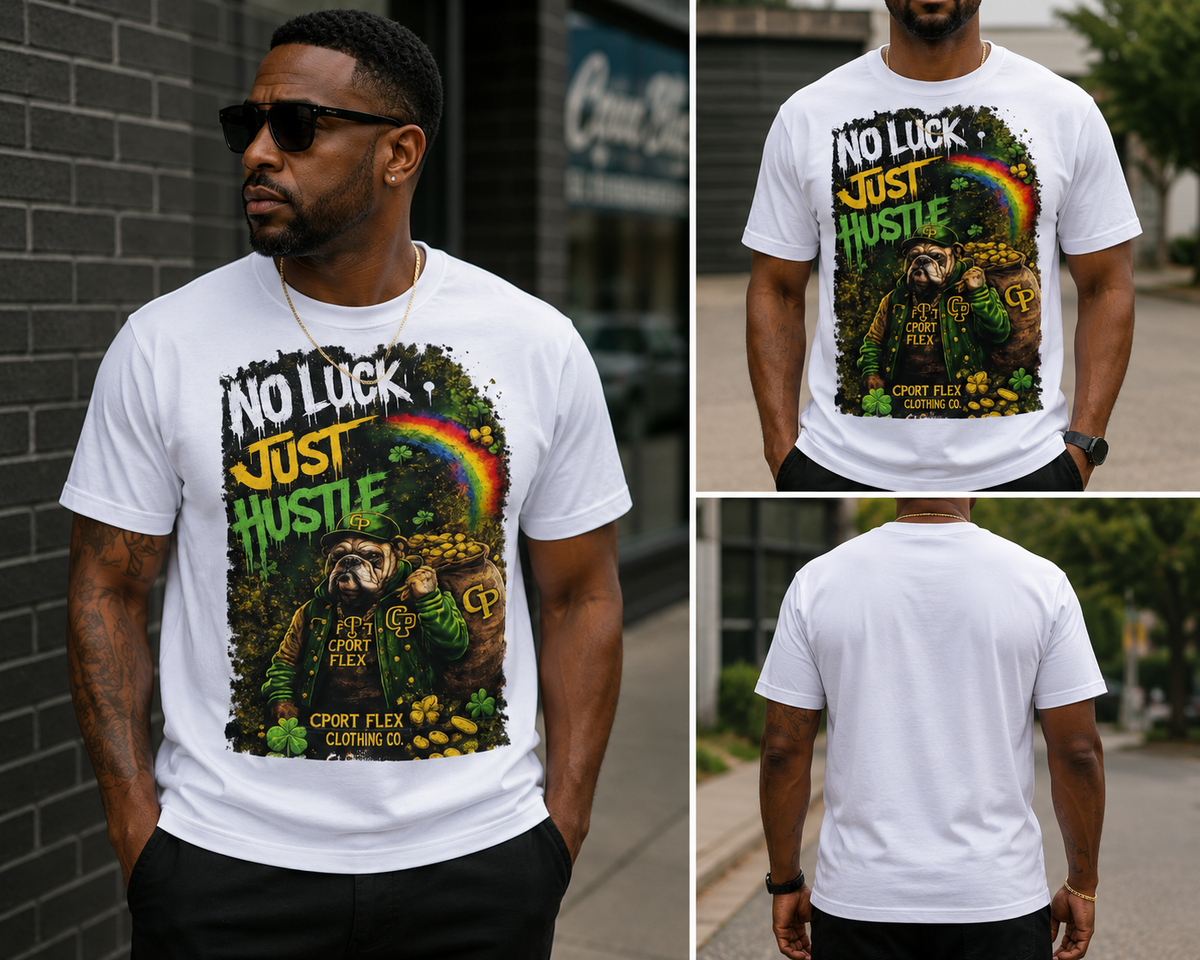 No Luck Just Grind Tee shirt