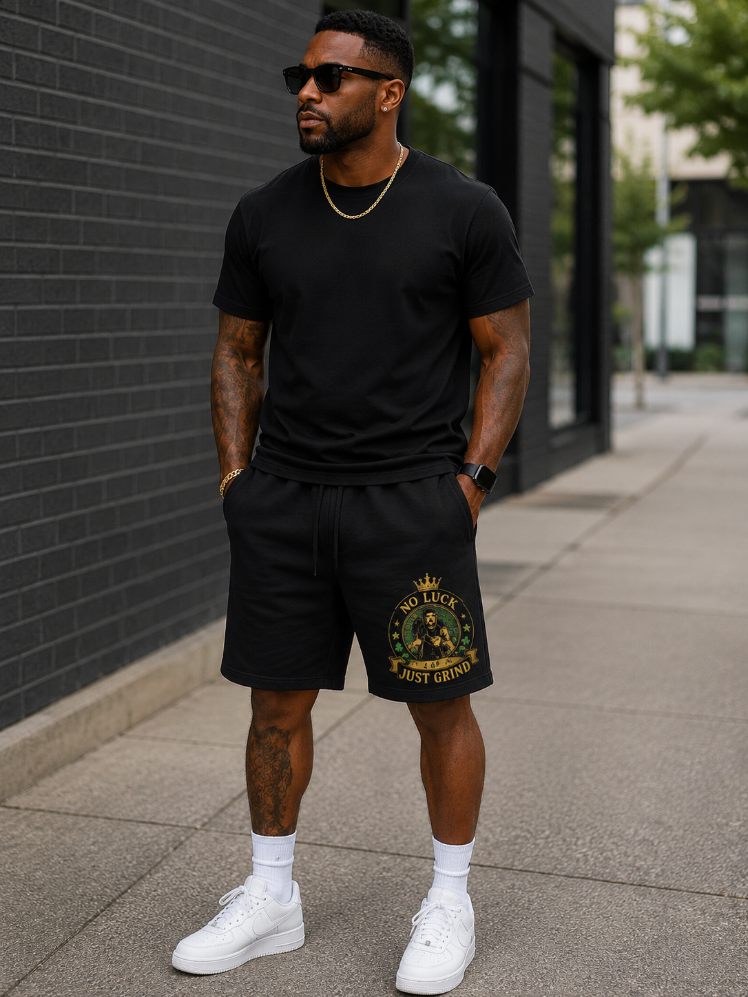 Built For The Grind Fleece Shorts