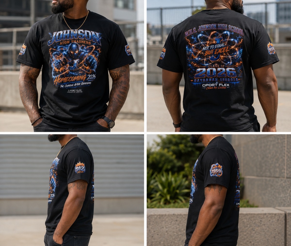 Johnson Atom Smashers Homecoming 2026 Performance Tee