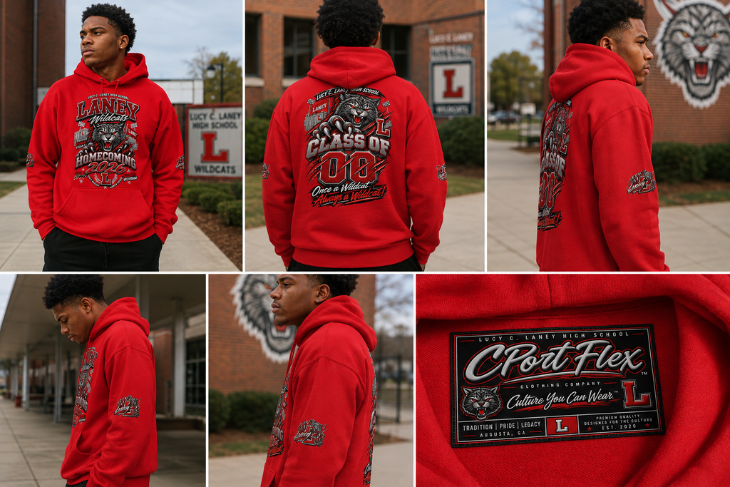 LANEY x CPort FLEX c/o 00 Hoodie version 1