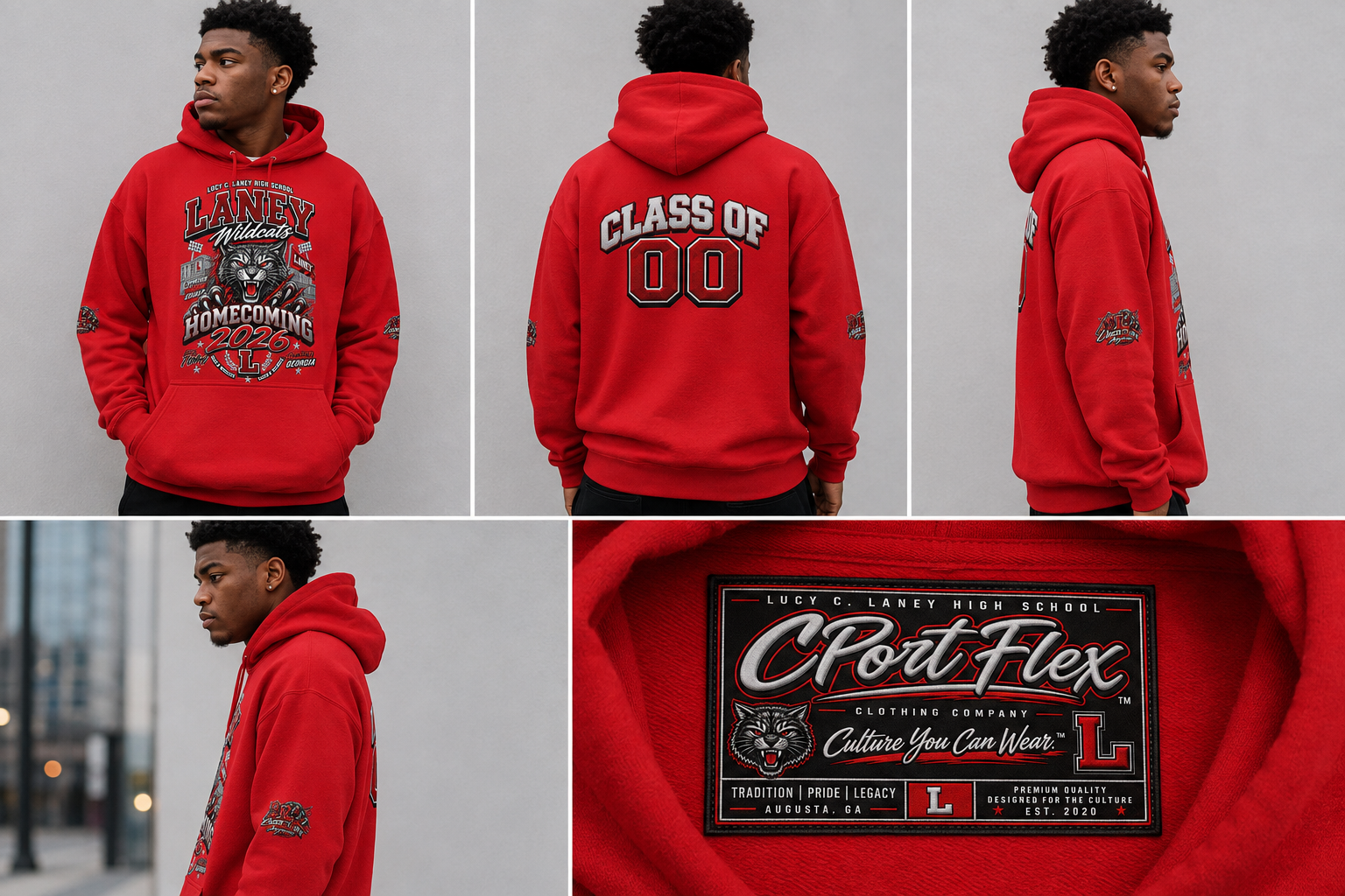 LANEY x CPort FLEX c/o 00 Hoodie version 2