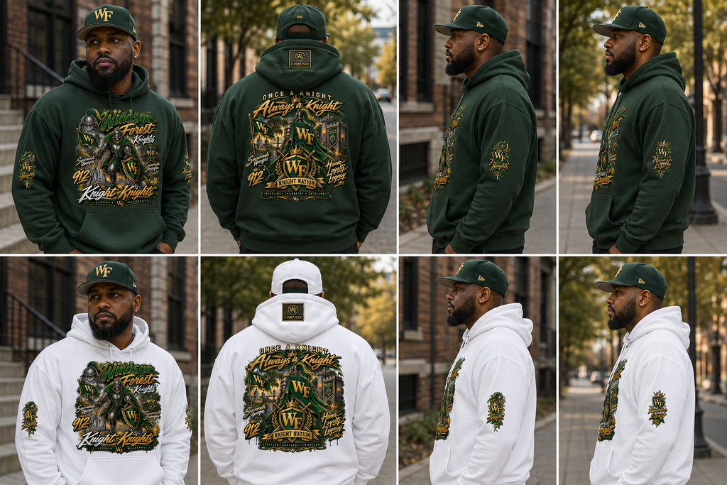 5. Windsor Forest Crown & Armor™ Signature Hoodie — the flagship/final boss