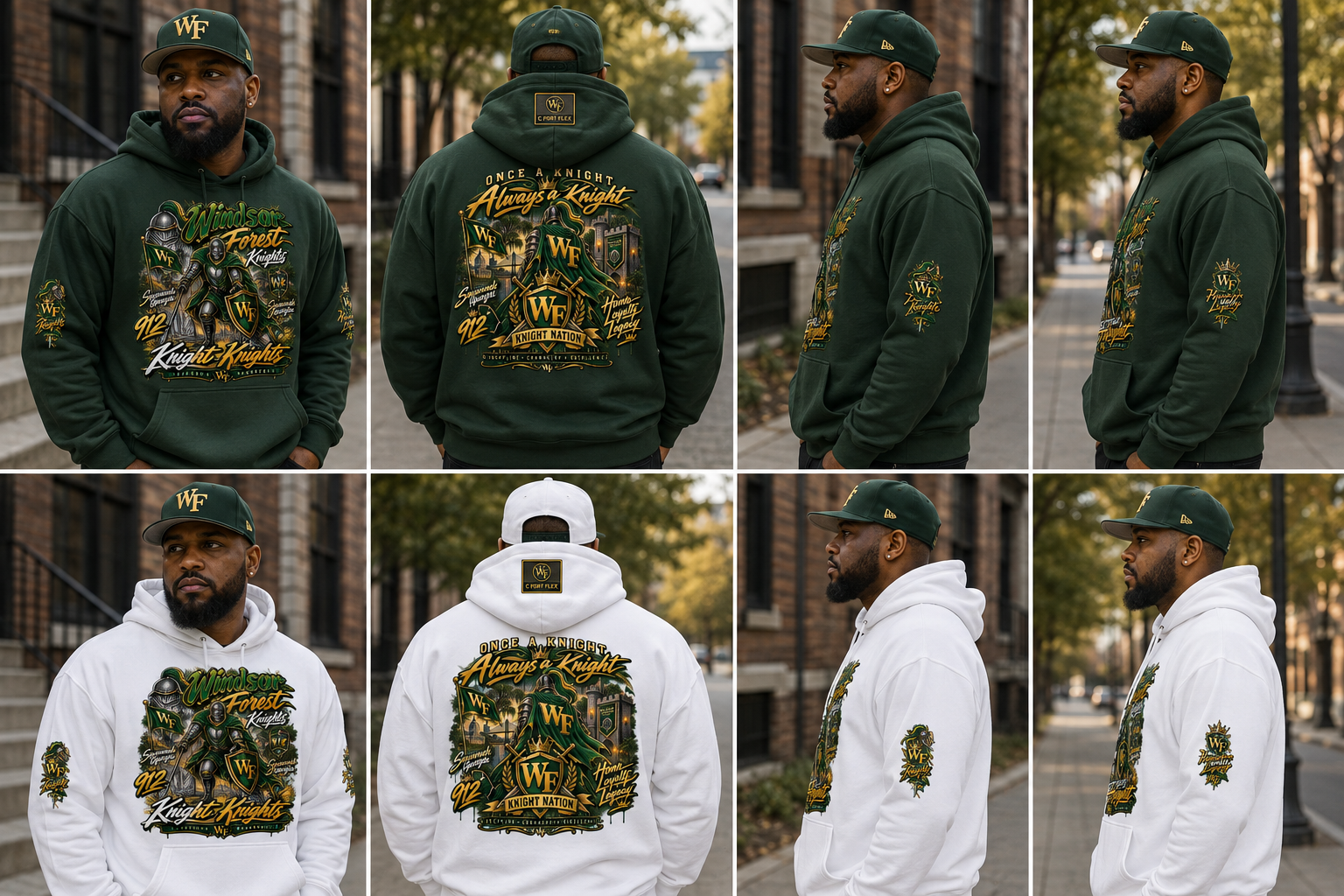 5. Windsor Forest Crown & Armor™ Signature Hoodie — the flagship/final boss