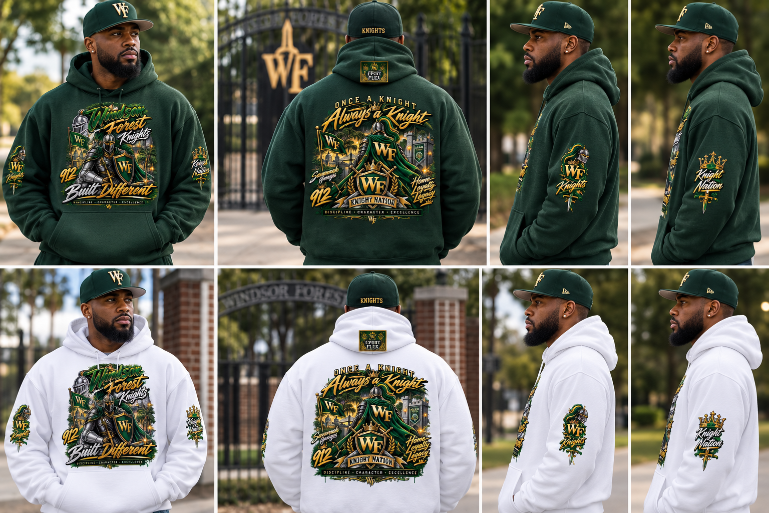 5. Windsor Forest Crown & Armor™ Signature Hoodie — the flagship/final boss