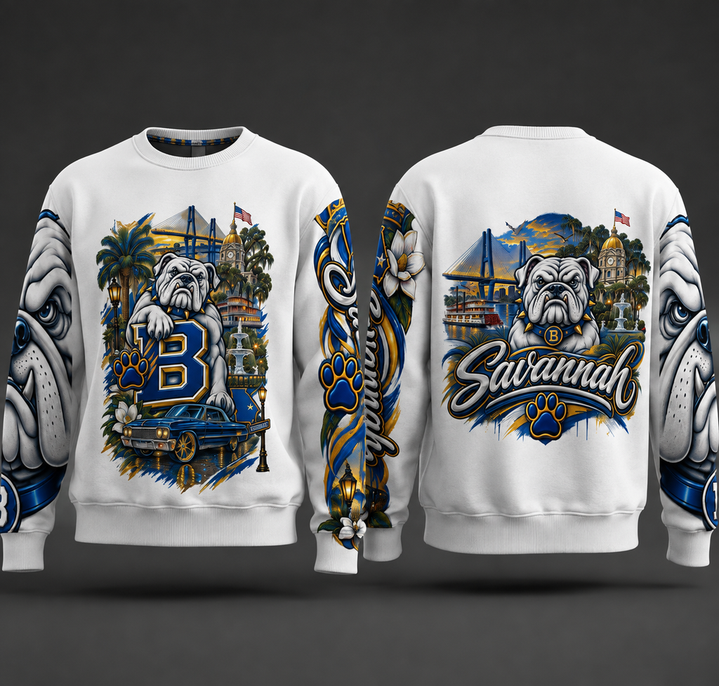 Cport FLEX O.G.BEACH ALL OVER
 cotton sweatshirt