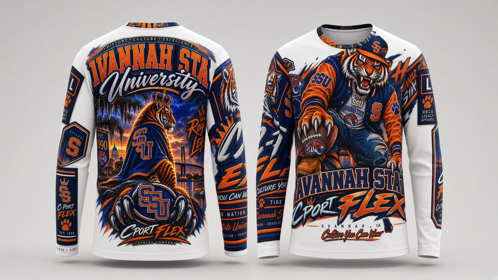 Cport FLex x SSU ALL OVER Long Sleeve Shirt