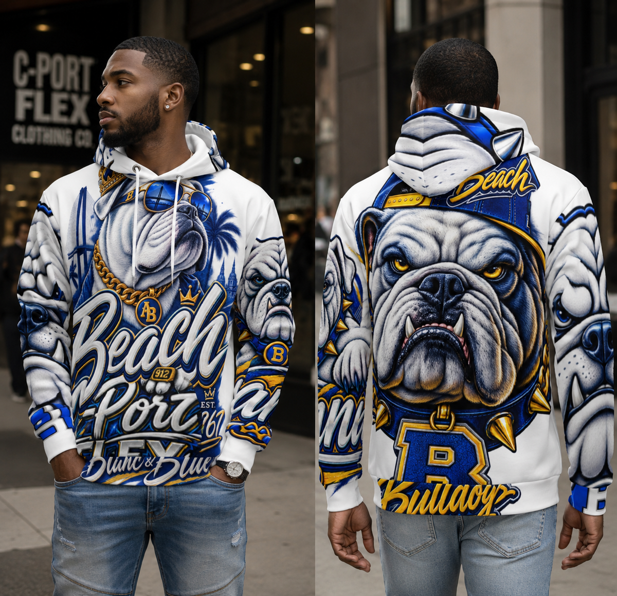 Cport FLEX x BEACH (inspired) 360 HOODIE