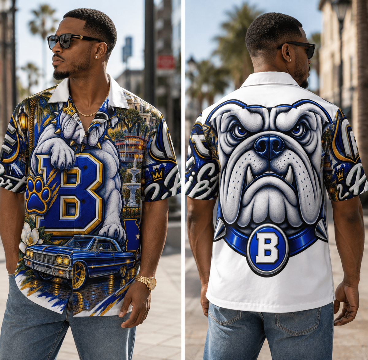 Cport FLEX x Beach (INSPIRED) button up shirt