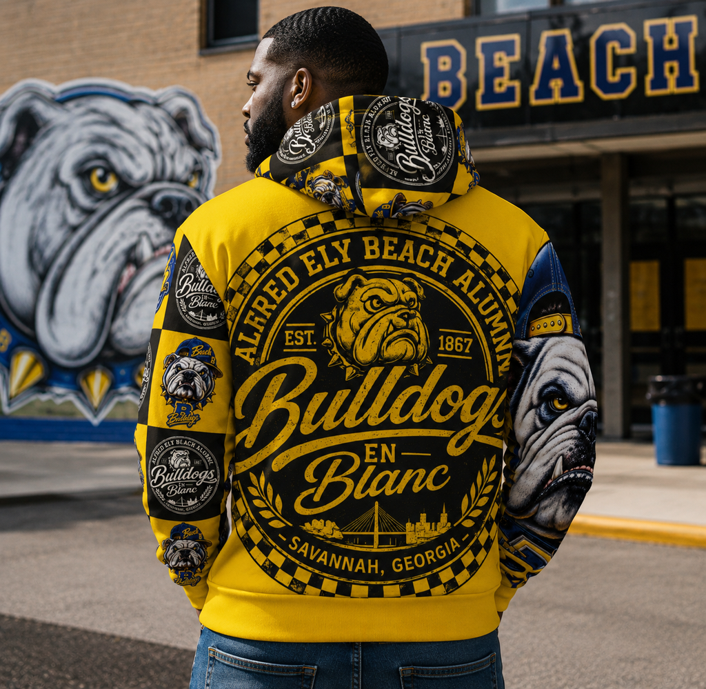 C-Port FLEX Beach Checkered Legacy™ All-Over Hoodie EXCLUSIVE