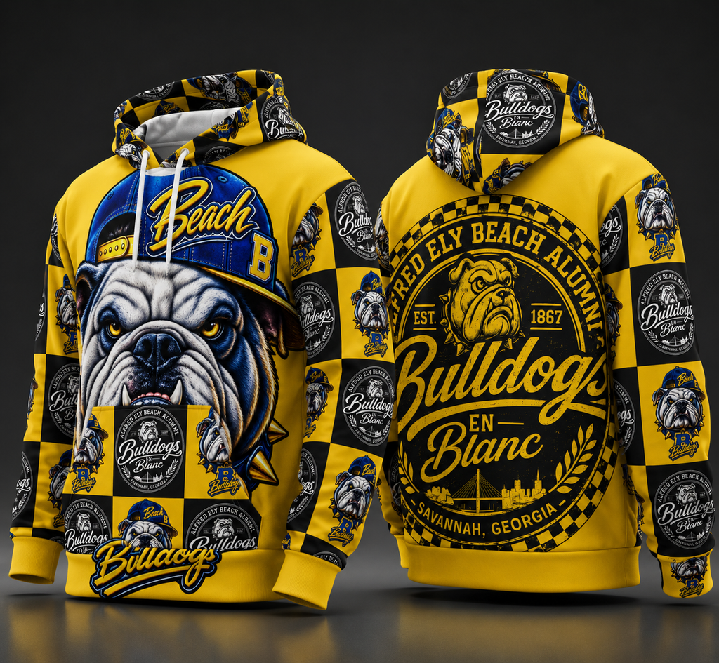 C-Port FLEX Beach Checkered Legacy™ All-Over Hoodie EXCLUSIVE