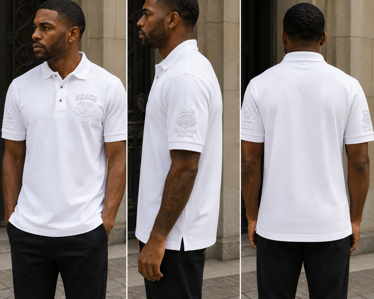 THE OFFICIAL EN BLANC® EMBROIDERED POLO