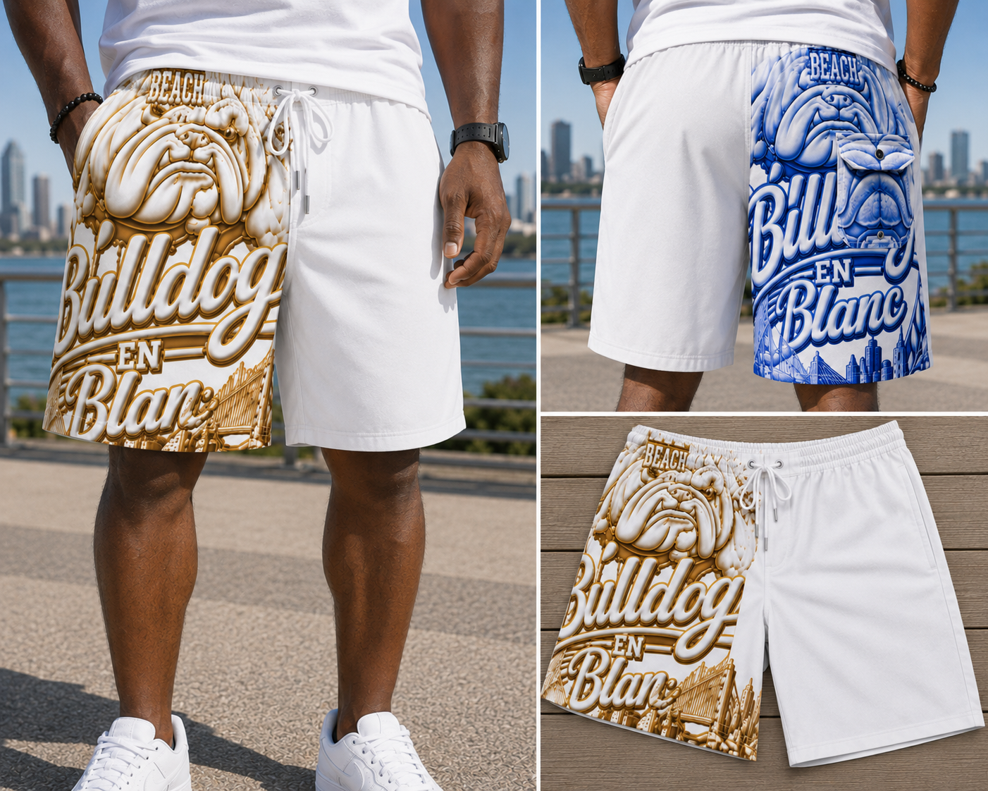 EN BLANC® Men's Board Shorts