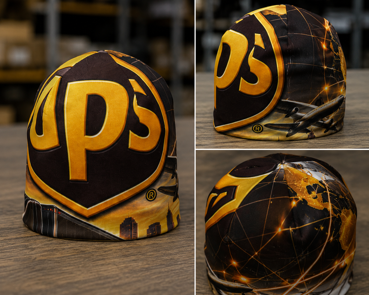 UPS All-Over Print Beanie