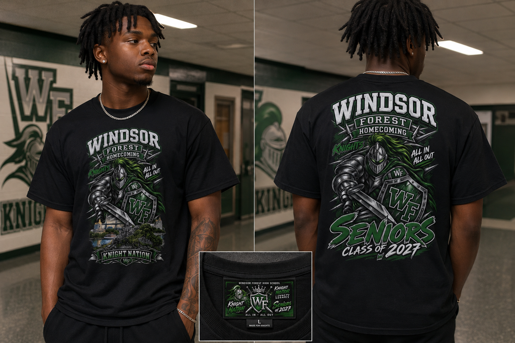 Windsor Forest Nights Senior’s C/O 2027 DryBlend® T-Shirt