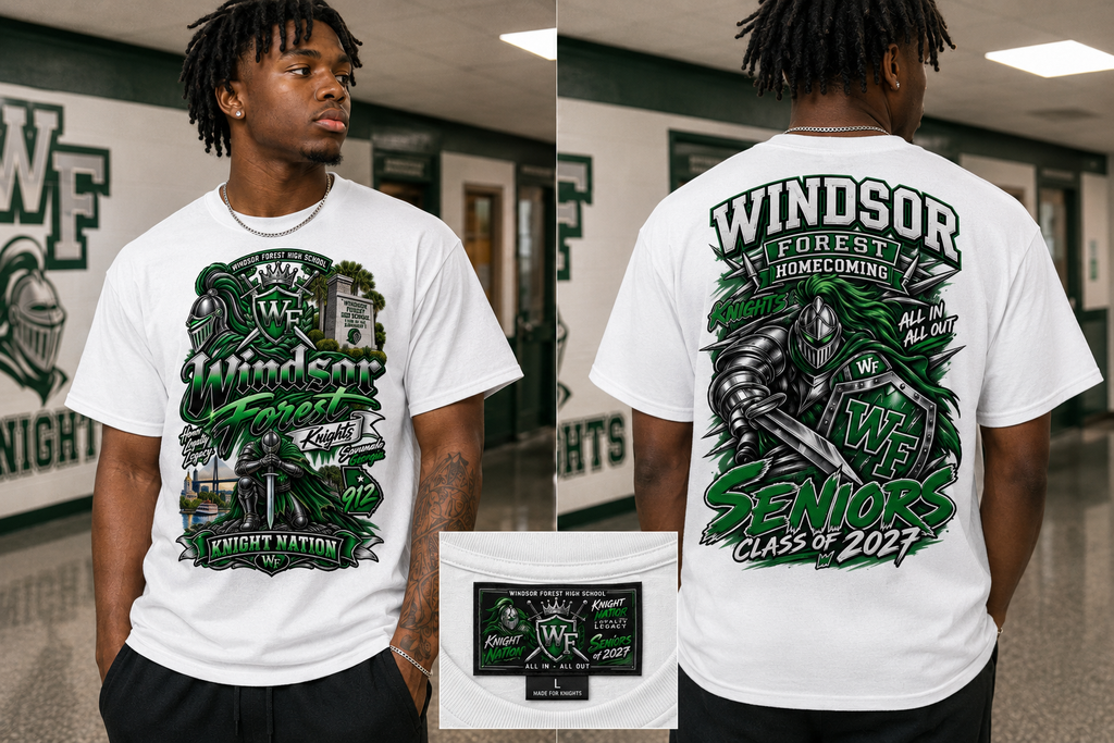 Windsor Forest Nights Senior’s C/O 2027 DryBlend® T-Shirt