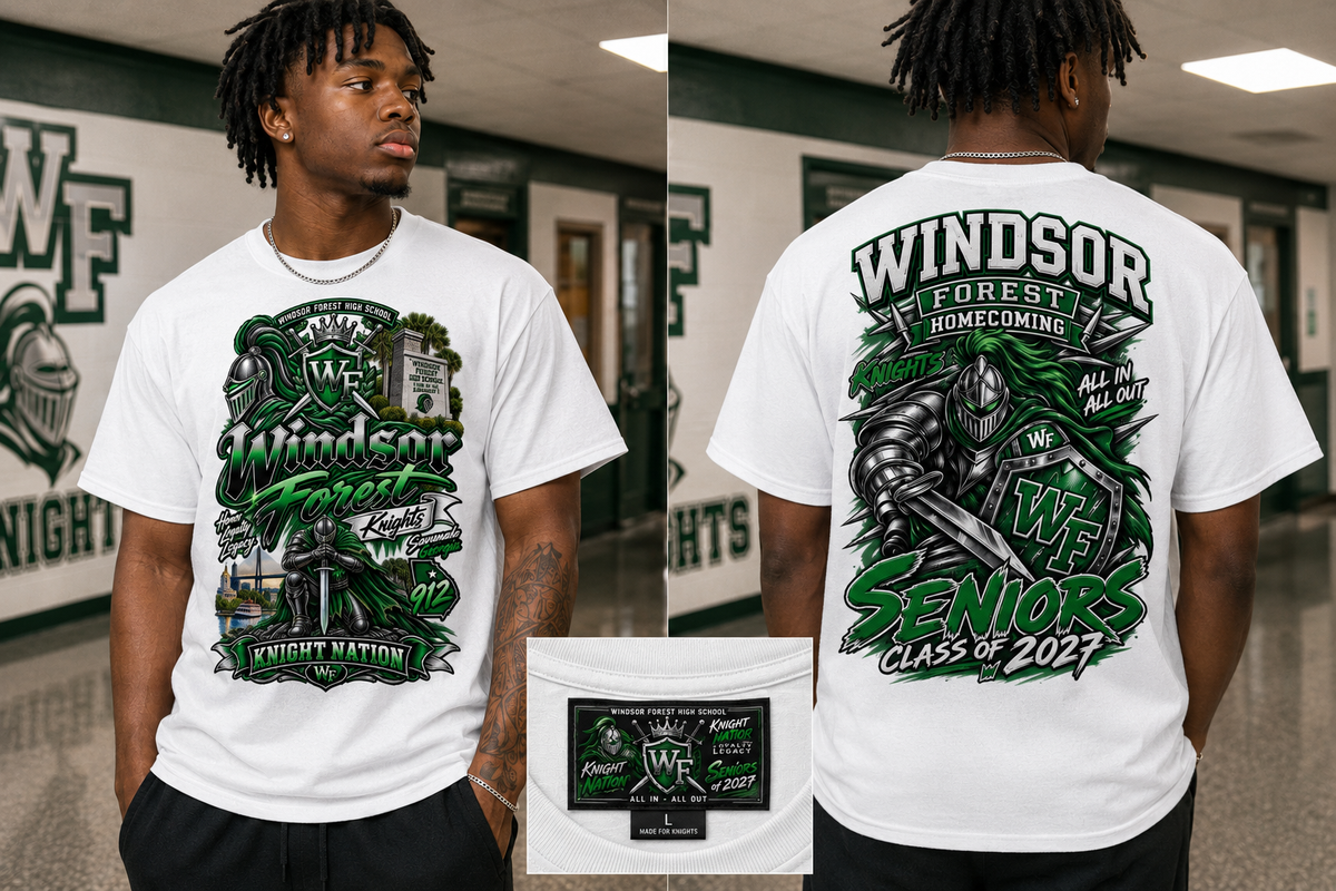Windsor Forest Nights Senior’s C/O 2027 DryBlend® T-Shirt