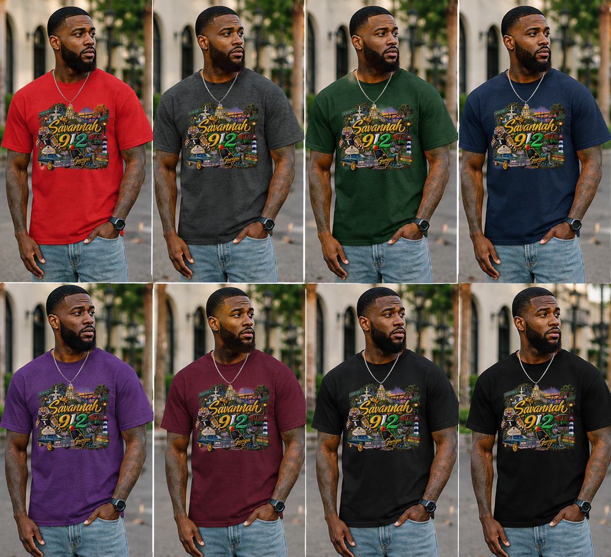 Savannah 912 Festive DryBlend® T-Shirt