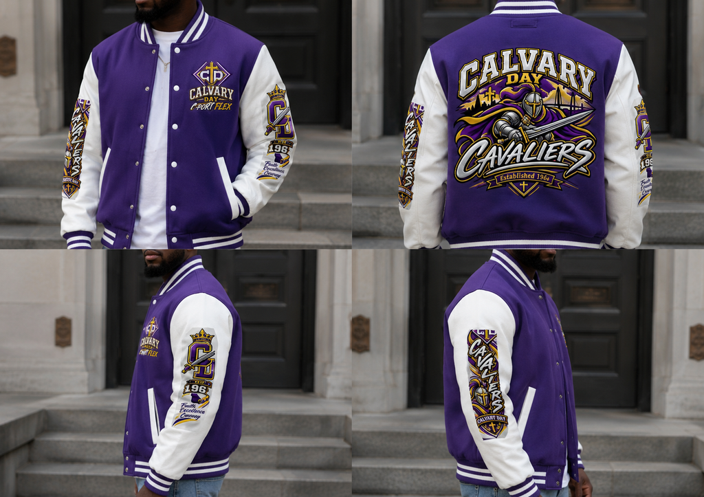 Calvary Day Heavyweight letterman jacket