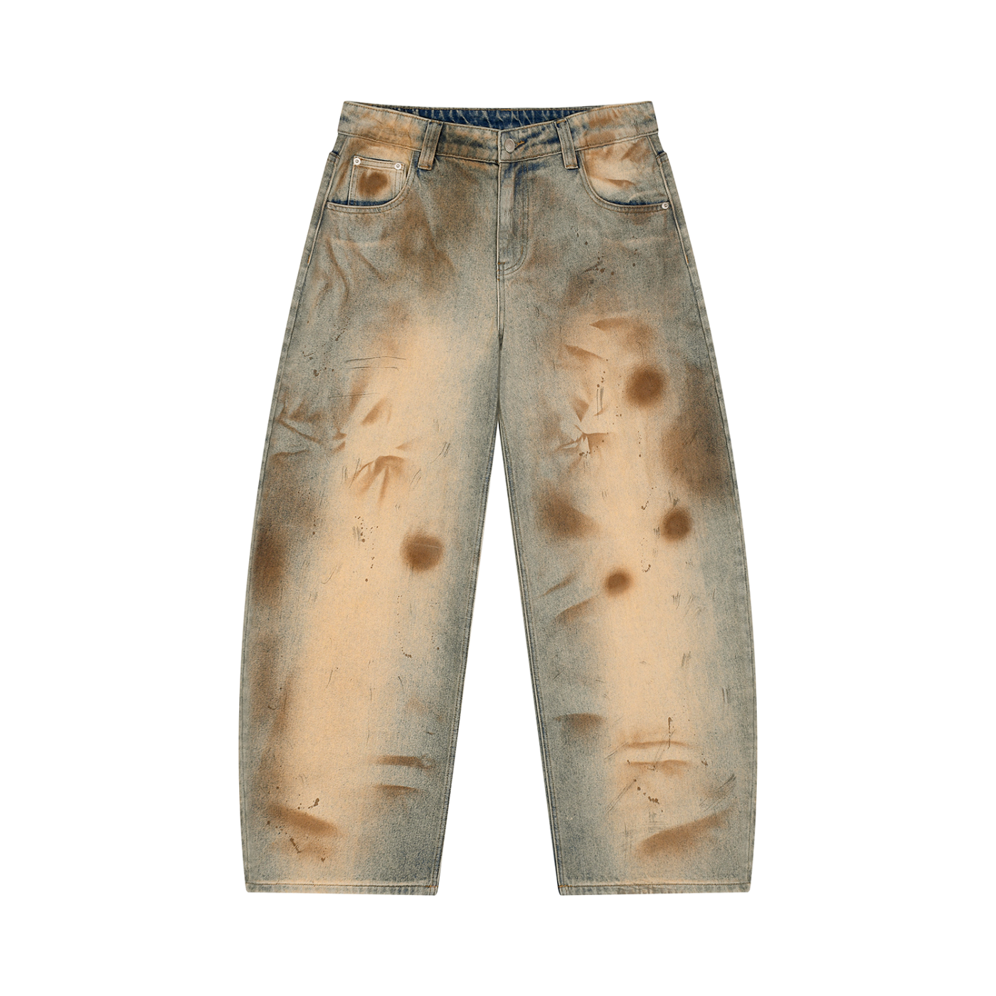 CPort Flex Where You From? IVintage Wash Barrel Leg Jeans