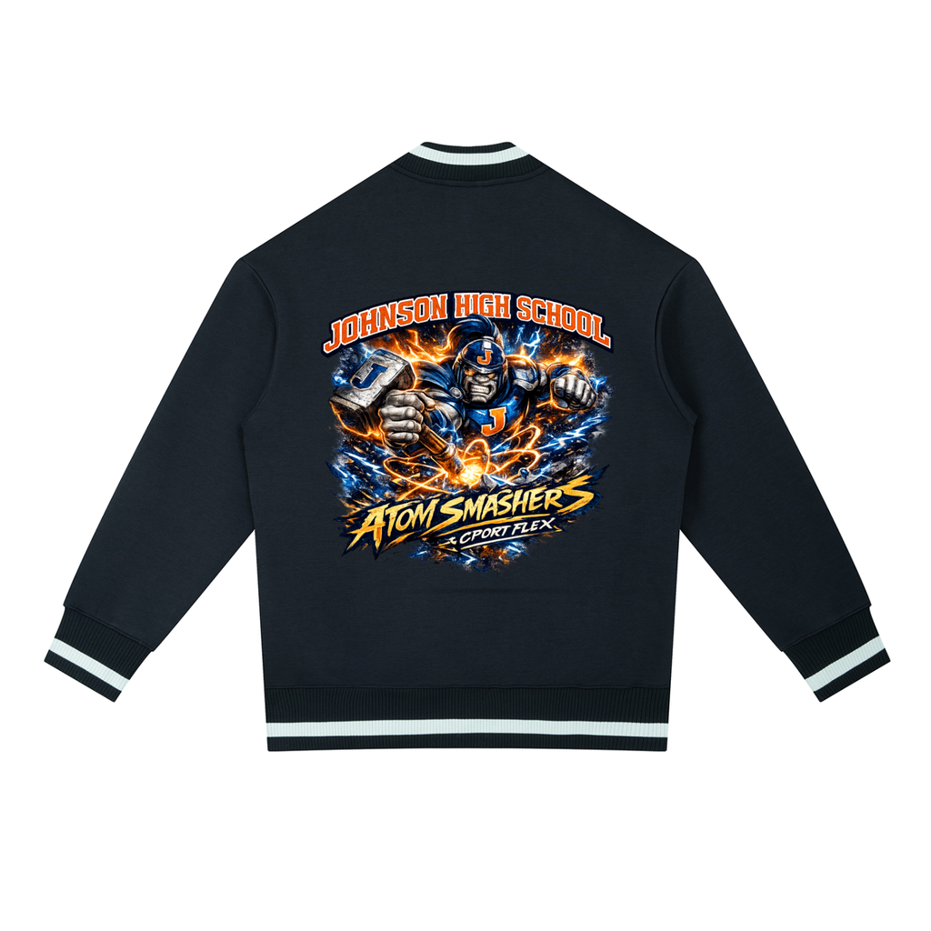 CPort Flex “Where You From?” School Pride Bomber Jacket – Johnson Atomsmashers Editio