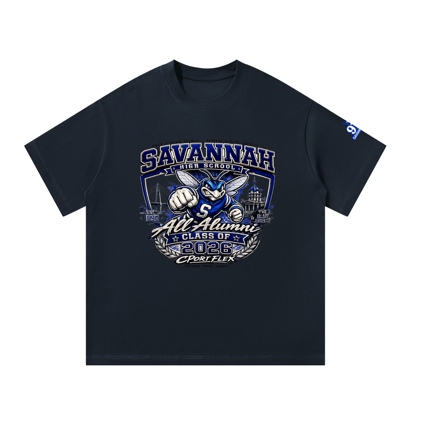 Savannah High School Car Homecoming 2026 Tee Pride. Tradition. Legacy.