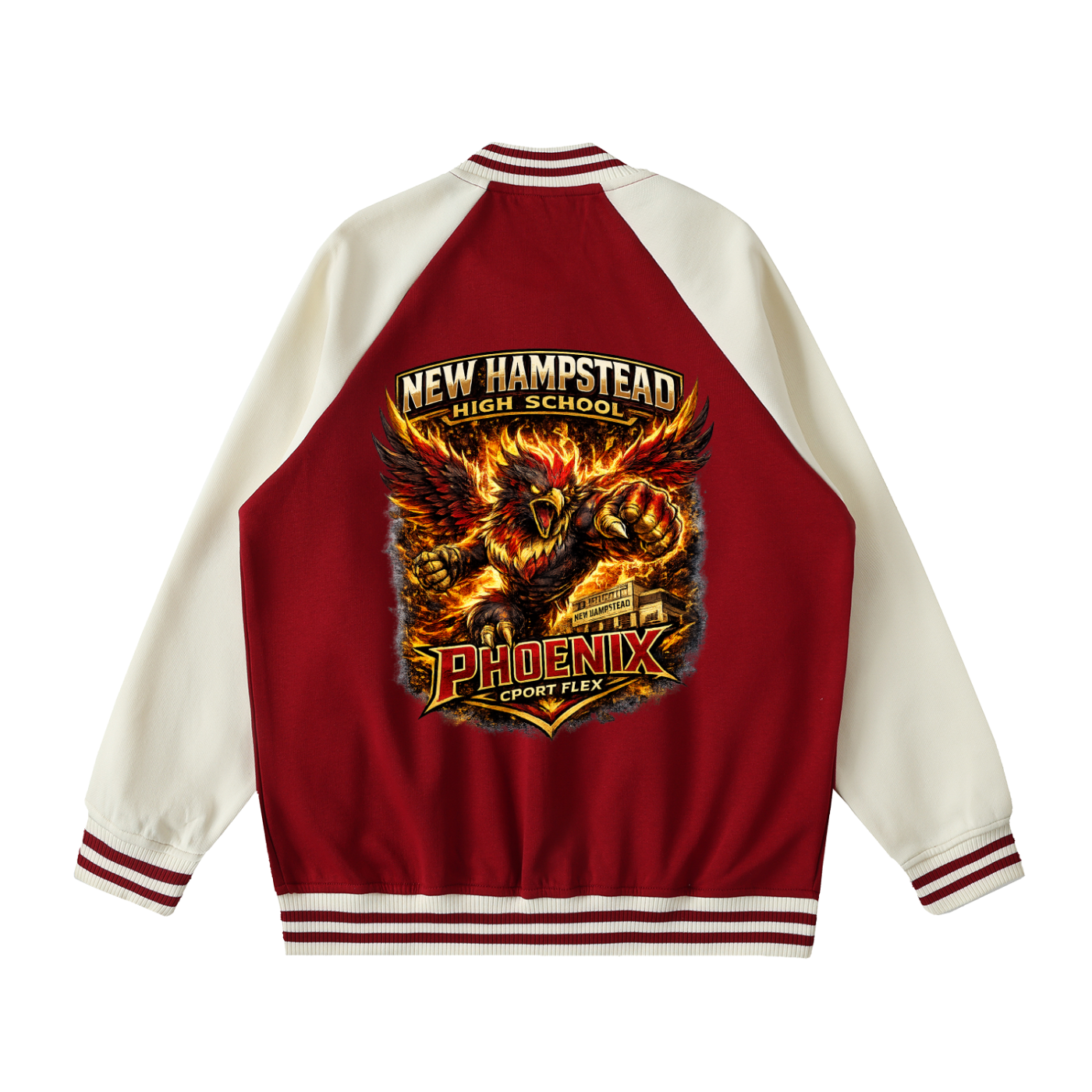New Hampstead High School Phoenix Varsity Jacket