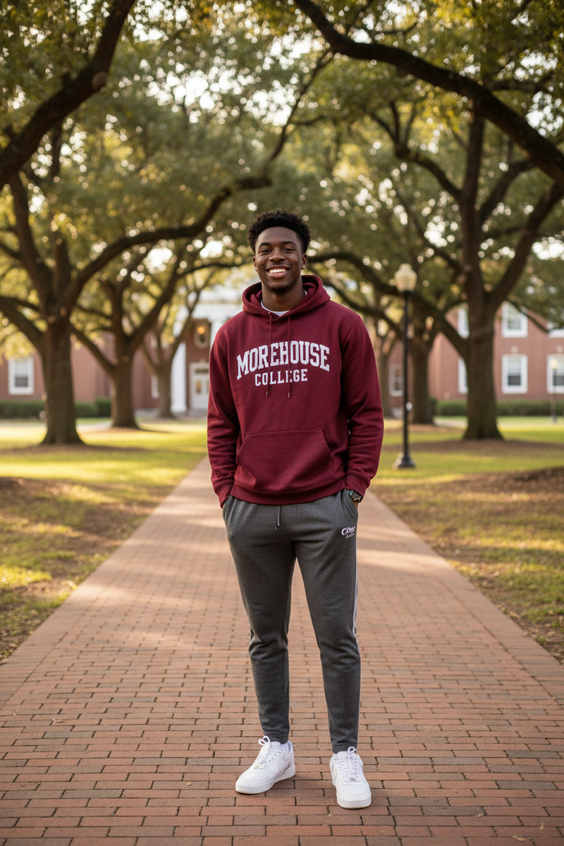 Marcus Hoodie Walkway